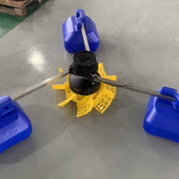 魚塘2.2KW380V變頻葉輪式增氧機養魚單相變頻增氧泵