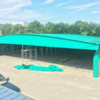 眉山推拉雨棚伸縮 移動推拉蓬 伸縮帳篷 伸縮式遮陽棚