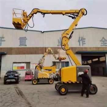 全自行曲臂式升降機360°旋轉高空作業平臺