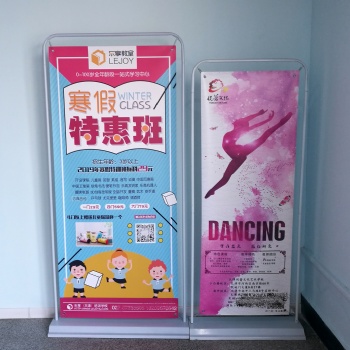 天津不銹鋼抗風門型展架制作 門型展架定制找富國格