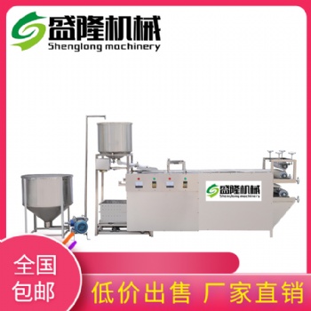 100型多功能豆腐皮機(jī) 荊門(mén)仿手工豆腐皮機(jī)雙層折疊
