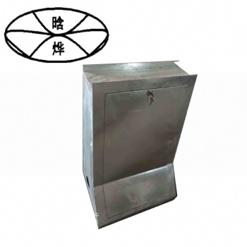 生產(chǎn)銷售防撞墻接線箱盒整體熱鍍鋅鋼板玻璃鋼門板焊接