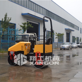 翔工小型壓路機 手扶式1噸壓路機廠家 座駕雙鋼3噸壓路機 單鋼膠輪1.5噸壓路機