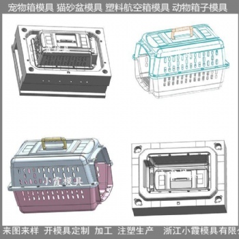 折疊飛機托運寵物箱子塑料模具供應商