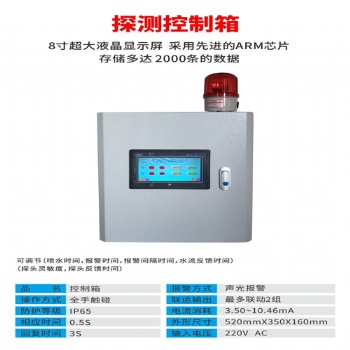 有機(jī)粉塵除塵管道火花探測(cè)報(bào)警器系統(tǒng)