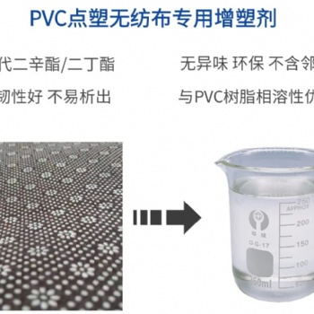 PVC點塑布增塑劑耐污染耐高溫環保不析出不冒油通過新國標