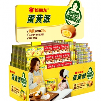 展示架定制加工廠生產奧利奧餅干食品地堆促銷活動物料道具