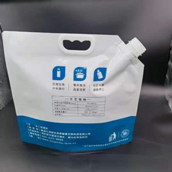 廠家定制戶外水袋5.2L自立水袋多材料復(fù)合包裝定制款式