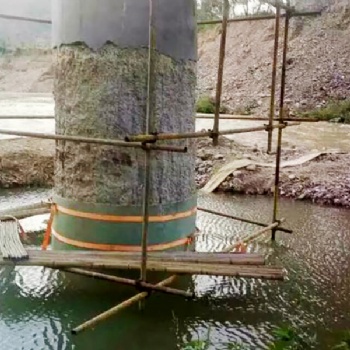 中德新亞水下環(huán)氧樹脂灌漿料 玻纖套筒防腐加固配套材料