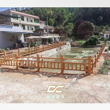 福建仿木3-6水泥制品園林市政堤壩庭院水庫橋梁新農(nóng)村混凝土防護裝飾欄桿護欄