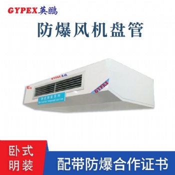 山東工業(yè)臥式明裝防爆風(fēng)機(jī)盤管