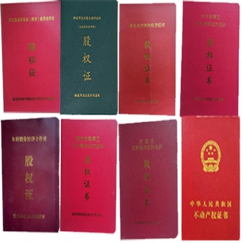 農(nóng)村股權(quán)證打印,批量快速打印股權(quán)證