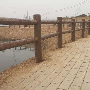 浙江仿木欄桿報價安裝 浙江仿藤欄桿仿樹皮欄桿藝高景觀廠家報價安裝咨詢