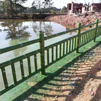 福建仿竹護(hù)欄3-9型款 水泥仿竹園林景觀護(hù)欄室外圍欄