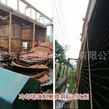 東莞冷卻塔填充料更換工程商填沖料堵塞的處理