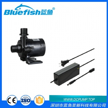 藍(lán)魚(yú)直流無(wú)刷洗澡機(jī)水暖循環(huán)水培植物墻潛水泵