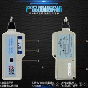 廠家**勝利手持數(shù)字測振儀VC63