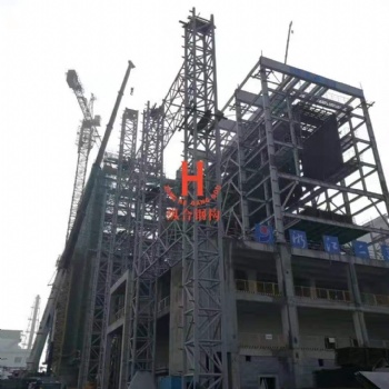 垃圾焚燒電廠管桁架高鐵架管桁架工程建設