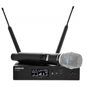 shure/舒爾 QLXD24/BETA87數字無線手持話筒