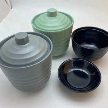上海壹粵密胺湯碗，仿瓷湯盅批發，美耐皿湯盅餐具定制