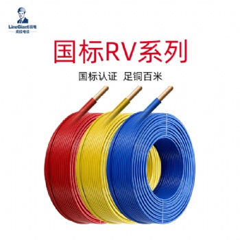國標(biāo)家裝RV450/750V聚氯乙烯絕緣軟電線 多股銅芯 家用 汽車導(dǎo)