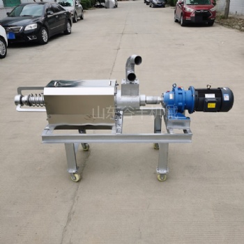 豬糞脫水固液分離機 養殖糞便干濕分離機 螺旋式糞便脫水機 沼渣固液分離機