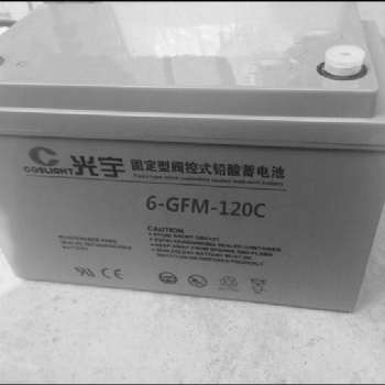 光宇蓄電池6-GFM-120C/12V120AH應(yīng)急通訊電源 UPS密封式電瓶