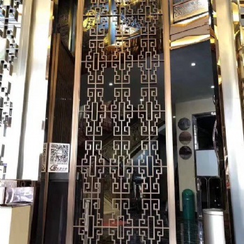 不銹鋼屏風不一樣的風格