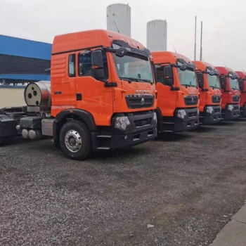 豪沃國六新款TX7危險(xiǎn)品牽引車價(jià)格