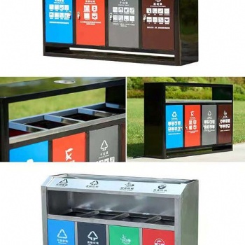 佳靖 景區(qū)公園小區(qū)分類垃圾桶定制