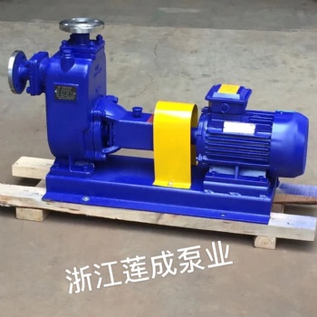 浙江蓮成ZW系列自吸無堵塞排污泵