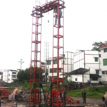唐山曹妃甸工地上料用龍門架廠家-可備案升降機(jī)