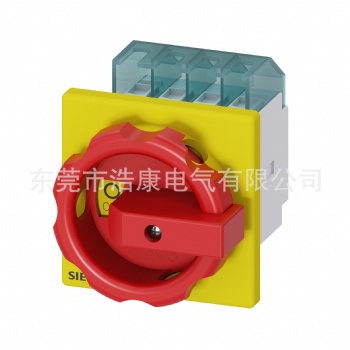 3LD2003-0TK53西門子3LD2504-0TK53轉(zhuǎn)換開關(guān)紅黃手柄