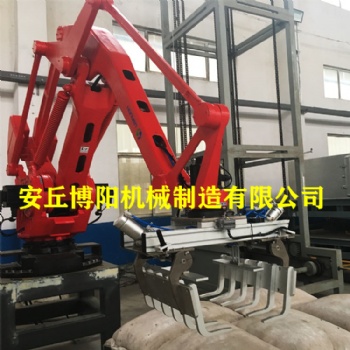 谷糠自動(dòng)包裝碼垛機(jī) 機(jī)械手碼垛機(jī)使用過(guò)程性能