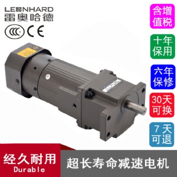 雷奧哈德減速電機廠家 直供220V/6W齒輪減速電機 貼標機打包機設備專用減速電機