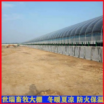 小型養(yǎng)牛場搭建 **養(yǎng)殖大棚建設(shè) 牛舍大棚施工廠家