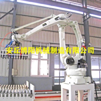 小麥自動(dòng)包裝碼垛機(jī) 自動(dòng)碼垛機(jī)械手使用性能