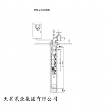 海南省海水浴場(chǎng)不銹鋼水200QJ40-148深井泵泵安裝方式