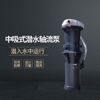 泵站用800QSZ中吸式潛水軸流泵品牌推薦詳細(xì)說明