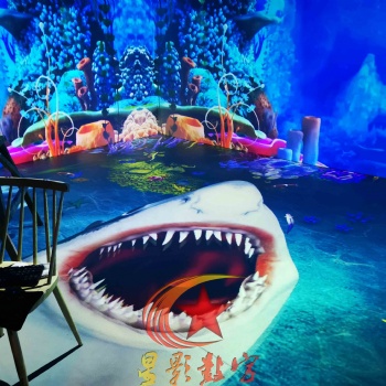 沉浸式地面互動(dòng)投影 多媒體全息投影