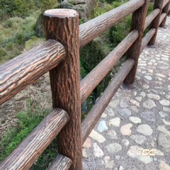 水泥仿藤護(hù)欄混凝土公園河道水庫預(yù)制橋市政道路防護(hù)欄桿景觀戶外