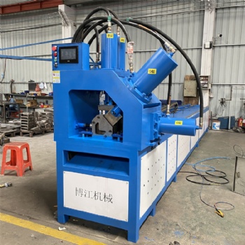 數(shù)控液壓自動沖床角鐵全自動沖孔機(jī) 角鐵斷料機(jī)角鐵沖腰形孔橢圓孔