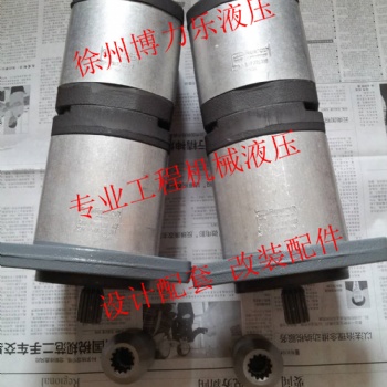 進口雙聯齒輪泵用于ABG423攤鋪機DD138壓路機等