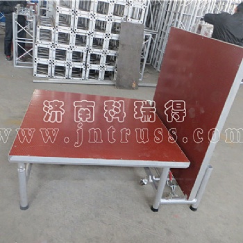 廠家供應(yīng)鋁合金折疊舞臺(tái)移動(dòng)帶輪舞臺(tái)