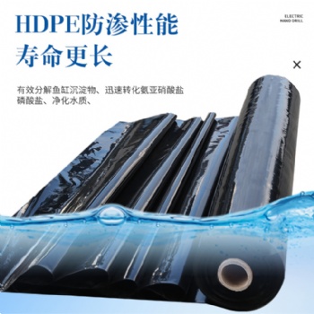 規格齊全沼氣池防滲土工膜 尾礦處理人工湖垃圾填埋場HDPE土工膜