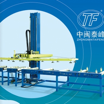 泉州泰峰直供隔音巖棉板夾芯板碼垛機(jī) 彩鋼夾芯板堆垛機(jī)