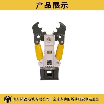 旋轉(zhuǎn)液壓夾鉗 215房屋拆遷破碎挖掘機360旋轉(zhuǎn)液壓夾鉗