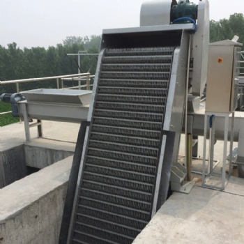 奧伯爾回轉式立式格柵除污機GSHZ-500污水處理格柵機