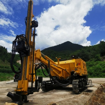 金科JK650-2一體化液壓潛孔鉆機(jī)礦山爆破孔鉆車