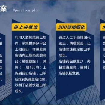 吉林拼多多無貨源運營教學，淘上拼，拼上拼截流，精細化運營教學